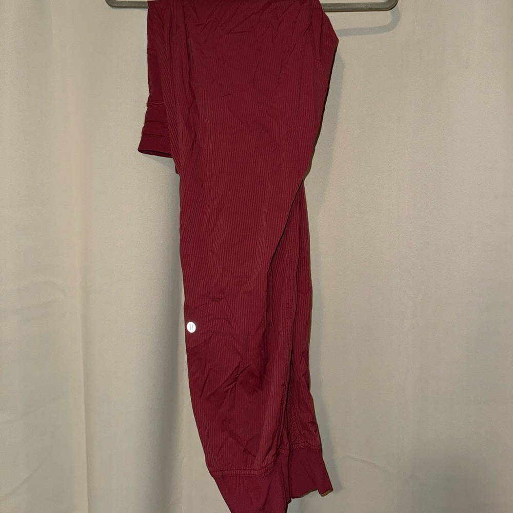 lululemon athletica Red Track Pants